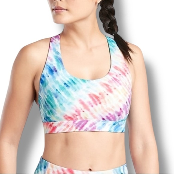 Athleta Other - ATHLETA Ultimate Love Proudly Bra D & DD+ | Plus 1X | Rainbow